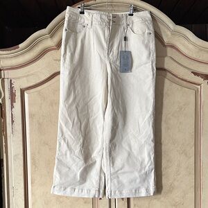 NWT Frye Carly Wide-Leg Crop Pants Size 29